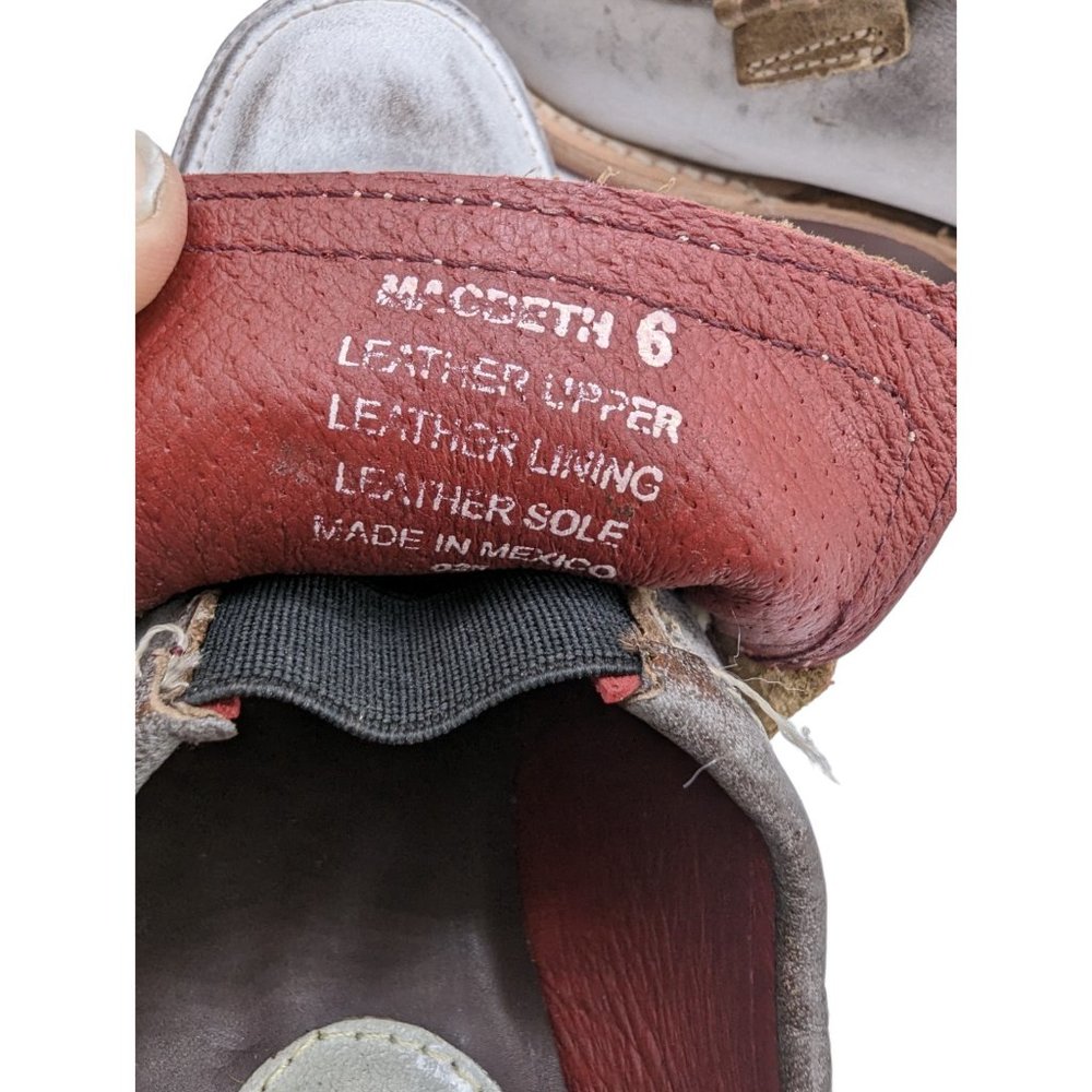 NWOB Freebird by Steven Macbeth Leather Boho Loafer Shoes Size 6 - Picture 9 of 10